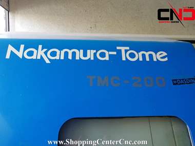 تراش سی ان سی دو محور Nakamura tome tmc 200 ساخت ژاپن